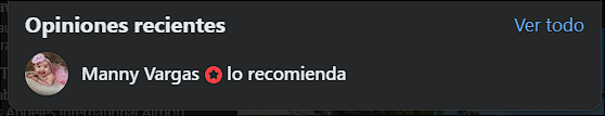 Manny Vargas Recommendation